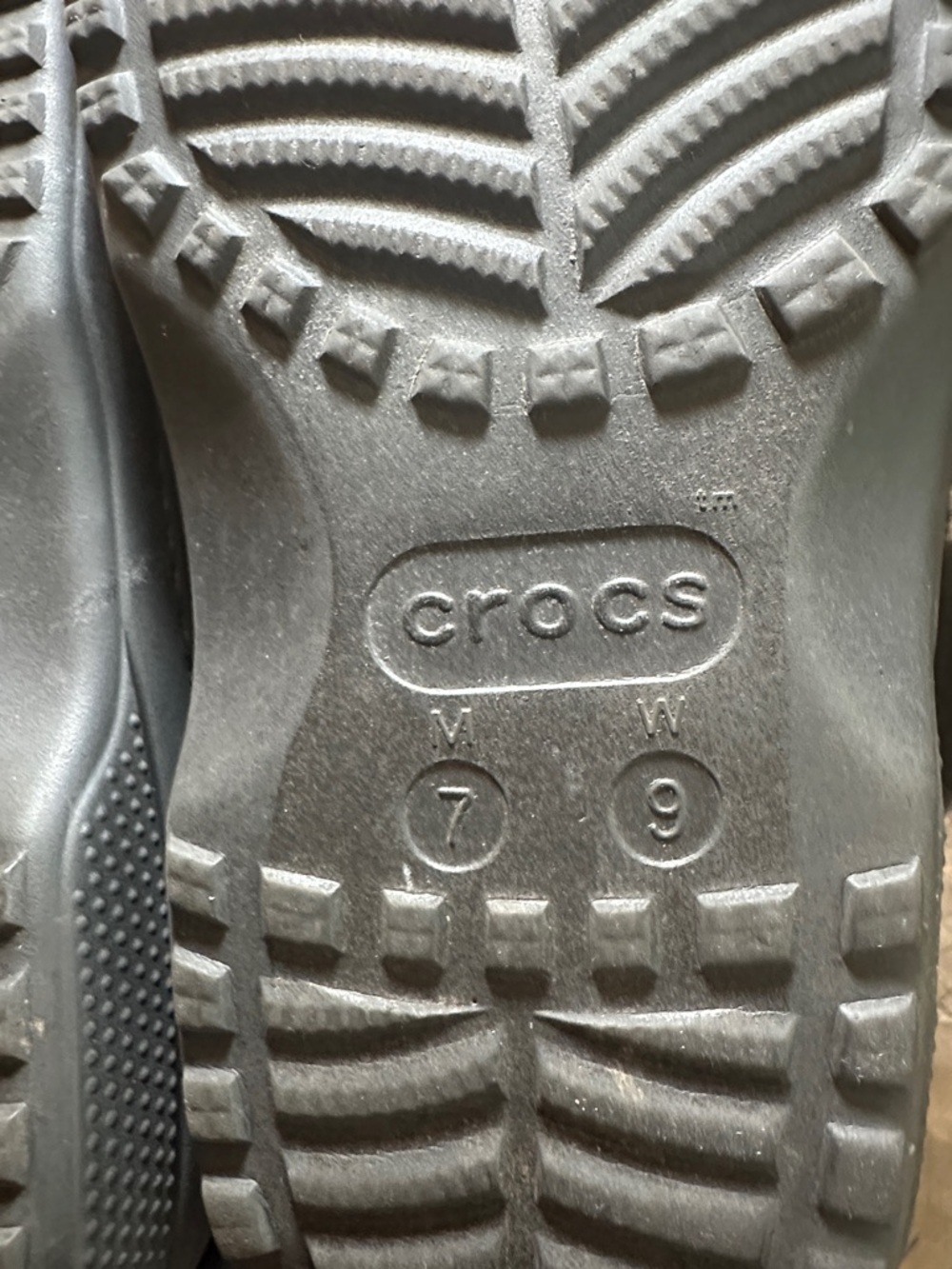 CROCS Classic Unfurgettable Clog Black Plush Fuzz Lined Clog - Picture 11 of 16